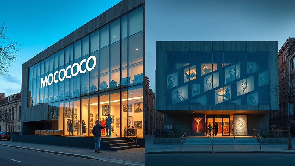 Moco museum in amsterdam en barcelona: twee steden, eén visie